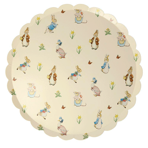 Plato Peter Rabbit y Amigos / 12 uds.
