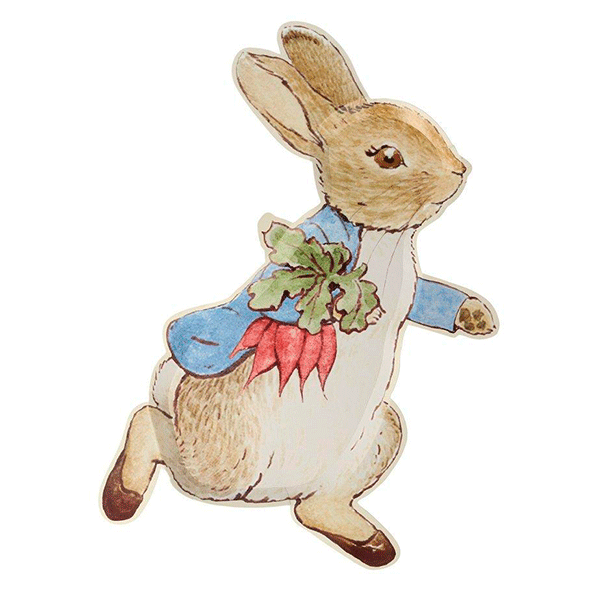 Peter Rabbit prato de coelho / 12 pcs.