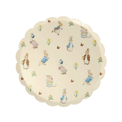 Plato Peter Rabbit y Amigos / 12 uds.