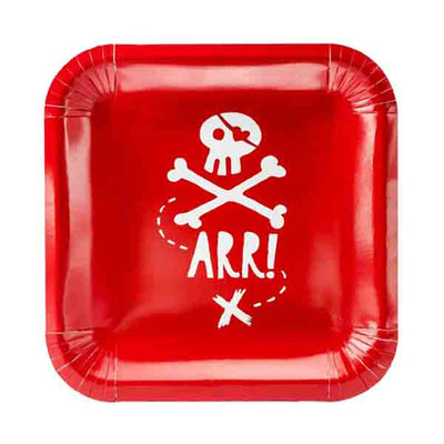 Pirate Plates ARR / 6 pcs.