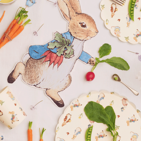 Peter Rabbit prato de coelho / 12 pcs.