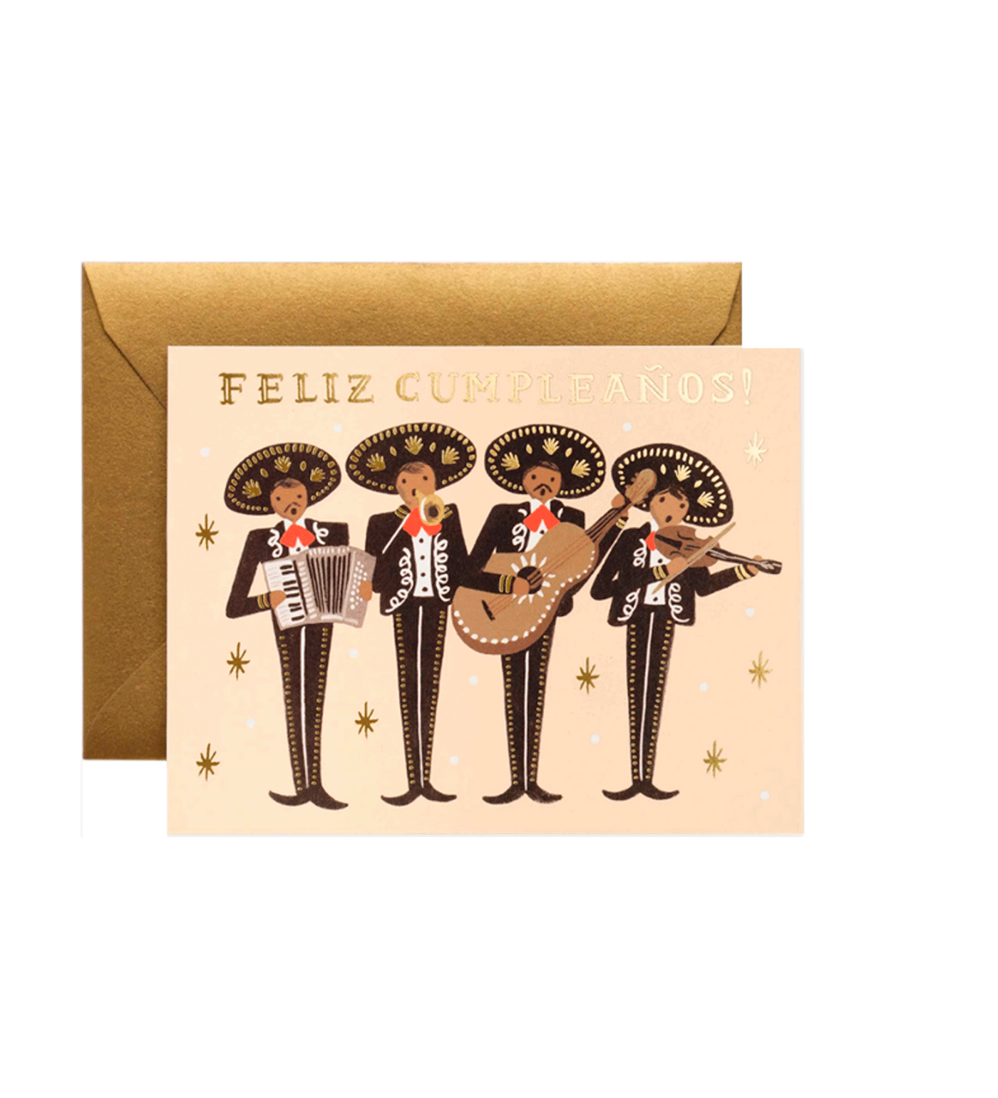 Tarjeta Birthday mariachis R. Paper & Co