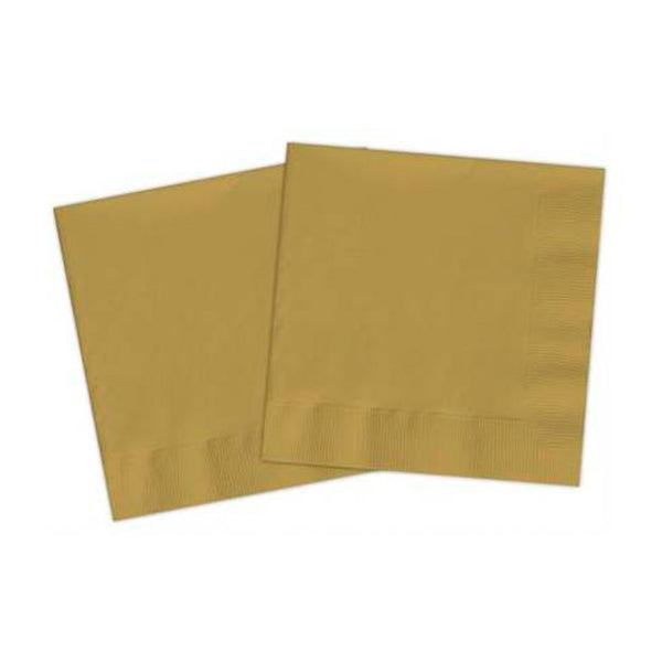 Compostable ocher napkin / 20 units.