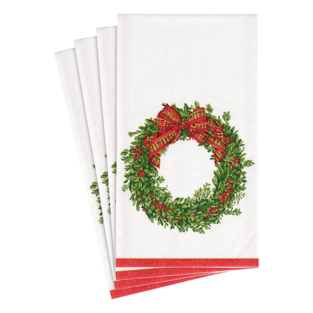 Christmas wreath napkin Buffet / 15 units.