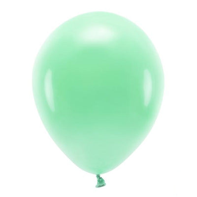 ECO mint pastel matte balloons / 10 pcs.