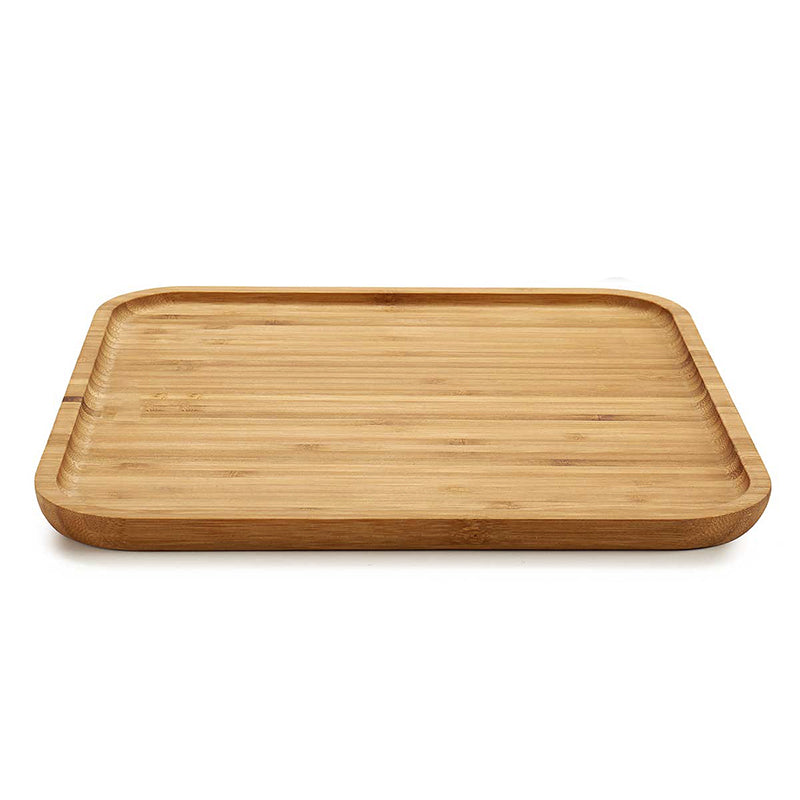Bamboo wooden square snack board