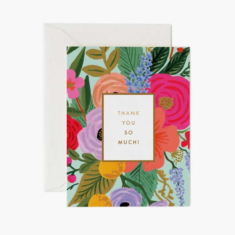 Floral Thank you card R. Paper &amp; Co