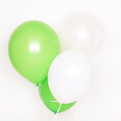 Mix globos Verde / 10 uds. - La Fiesta de Olivia