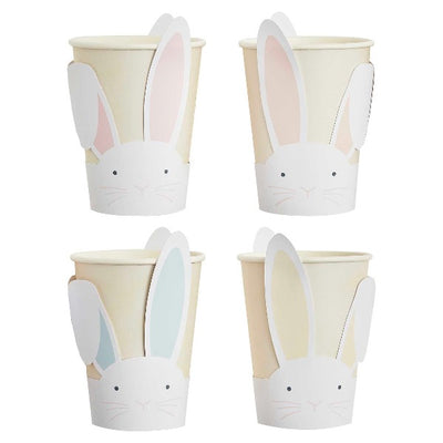 Pastel bunny glasses / 8 pcs.